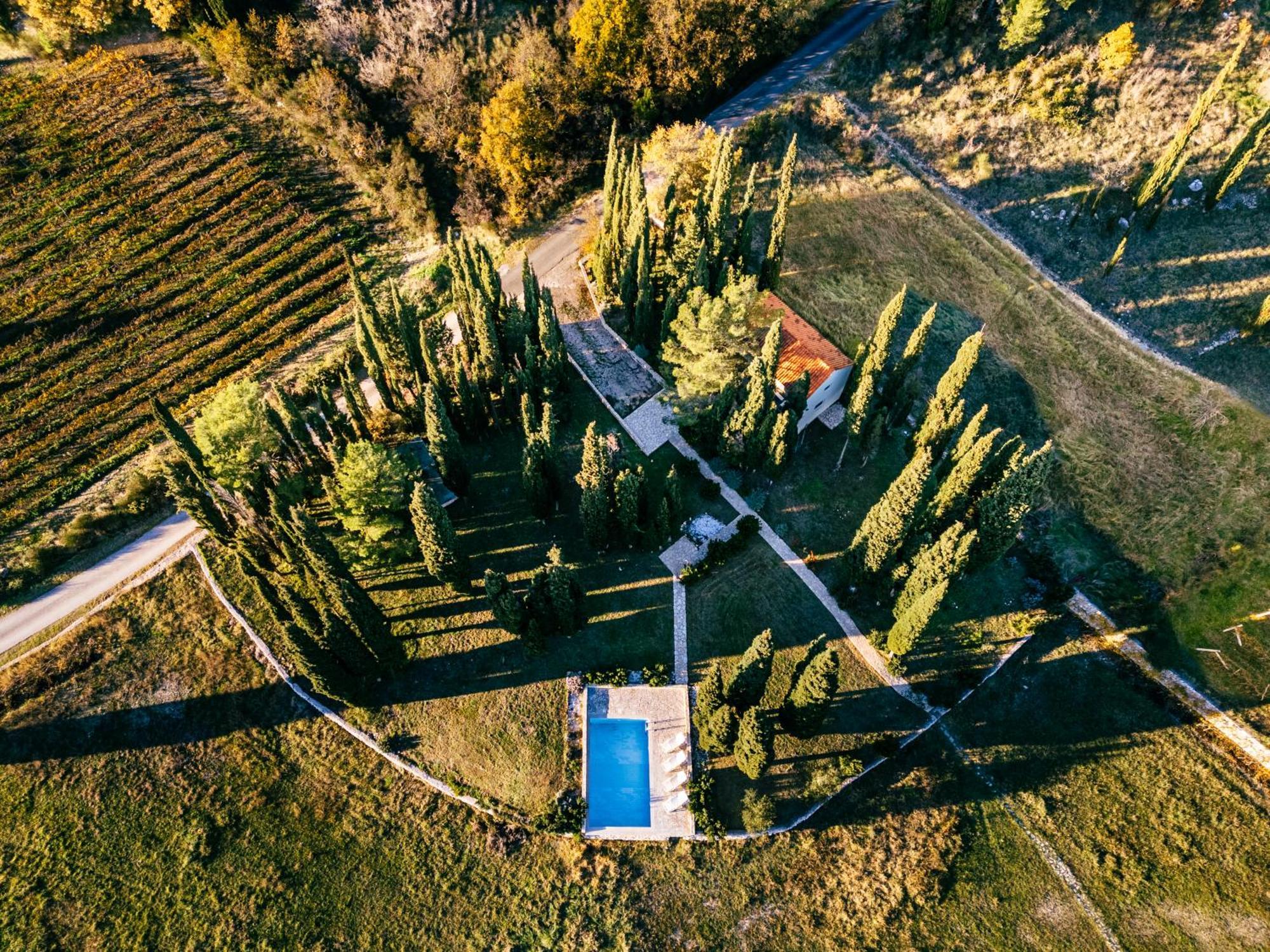Country House Uros In Nature With Pool Lovorno Eksteriør bilde