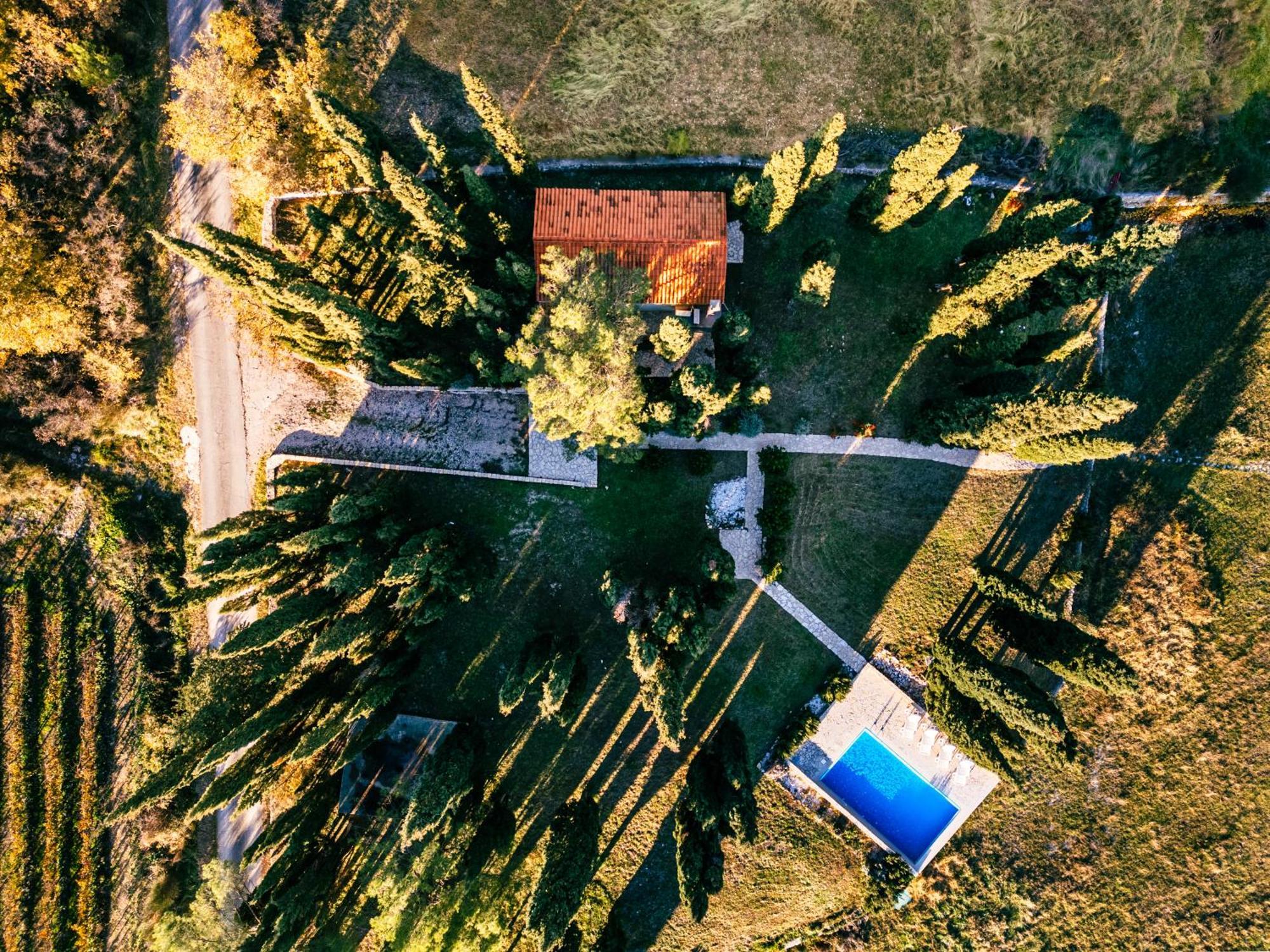 Country House Uros In Nature With Pool Lovorno Eksteriør bilde